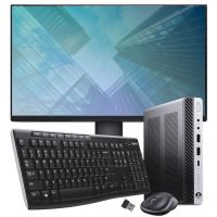 Komplet HP EliteDesk 800 G3 DM, Intel Core i5 6500, 3,2 GHz, 8 GB DDR4, 256 GB SSD, Win 10